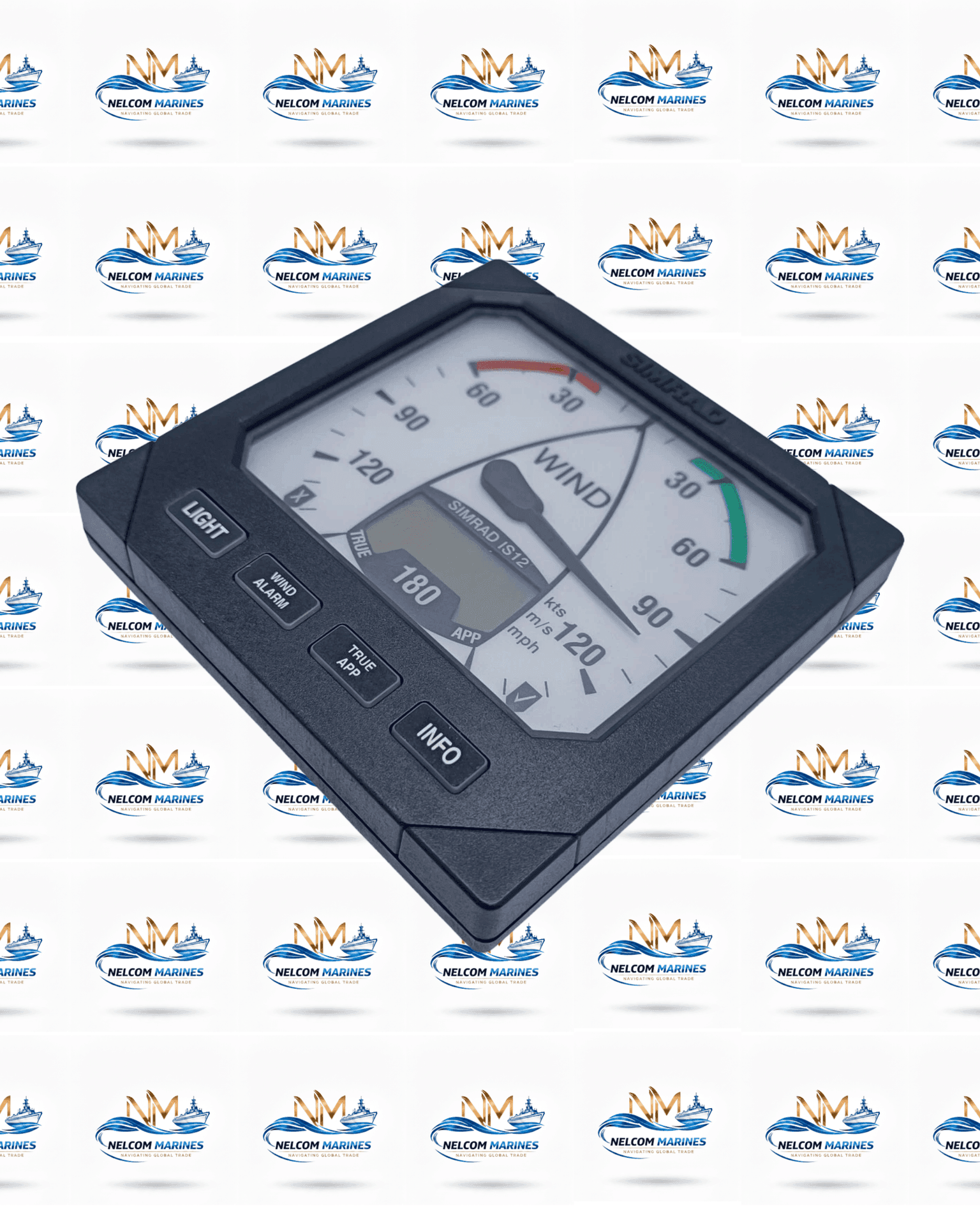 Used SIMRAD IS12 DIS E03897W ANEMOMETER DISPLAY from Alang - Thumbnail 2